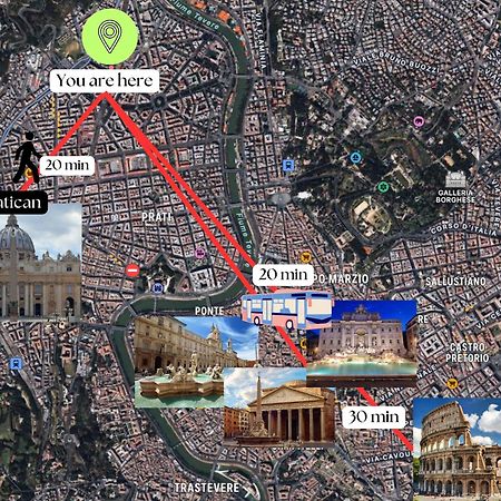 Ottaviano - 10 Min Dal Vaticano Рим Экстерьер фото